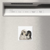 Tibetan Terrier Magnet (In Situ (Geschirrspüler))
