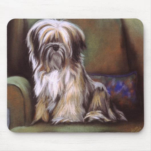 Tibetan Terrier Mousepad (Vorne)