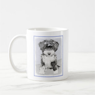 Tibetan Terrier Painting - Niedliche Original Dog Kaffeetasse