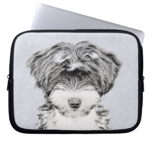 Tibetan Terrier Painting - Niedliche Original Dog  Laptopschutzhülle