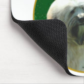 Tibetan Terrier Peace Mousepad (Ecke)