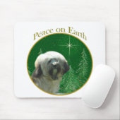 Tibetan Terrier Peace Mousepad (Mit Mouse)