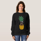 Tibetan Terrier Pineapple Dog Sweatshirt (Vorne ganz)