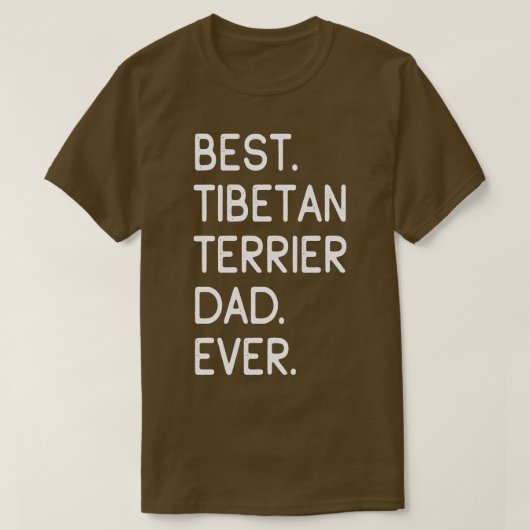 Tibetan Terrier T-Shirt (Design vorne)