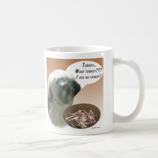 Tibetan Terrier Türkei Kaffeetasse (Rechts)