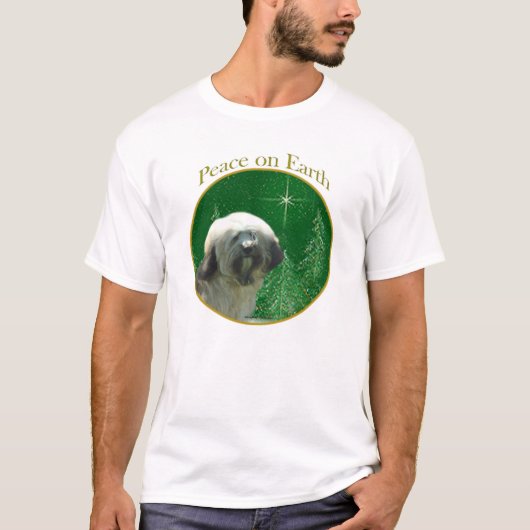 Tibetan TerrierPeace T-Shirt (Vorderseite)