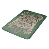 Tibetan Tiger Bath Mat Green Badematte (Schrägansicht)