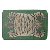 Tibetan Tiger Bath Mat Green Badematte (Vorderseite)