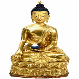Tibetaner-Medizin-Buddha gestaltete Fotoskulptur Schlüsselanhänger