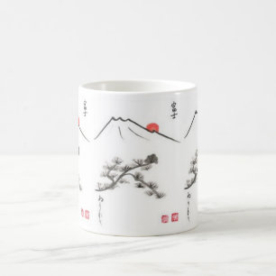 Tibetanische Berge -- geistige Kaffee-Tasse Kaffeetasse