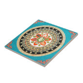 Tibetanische Mandala-Fliese Fliese (Seite)