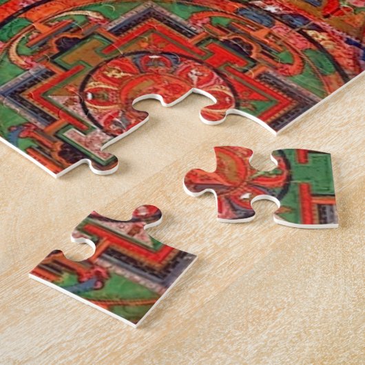 Tibetanische Mandala Puzzle (Seite)
