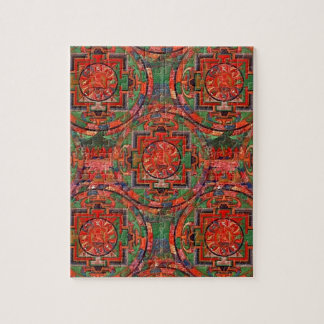 Tibetanische Mandala Puzzle