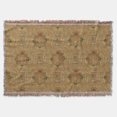 Tibetanische Mandala-Wurfs-Decke Decke (Vorderseite)