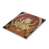 TIBETANISCHE THANGKA KUNST FLIESE (Seite)