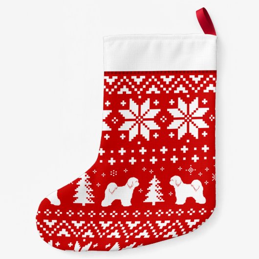 Tibetanischer Kleiner Weihnachtsstrumpf (Rückseite)