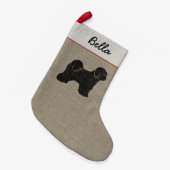 Tibetanischer Kleiner Weihnachtsstrumpf (Vorderansicht (hängend))