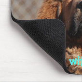 Tibetanischer Mastiff-Haltung Mousepad (Ecke)