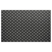 Tibetanischer Terrier-Silhouette-Muster Stoff (Yard (91,4 cm))