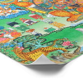 Tibetanisches Astrologie-Plakat Poster (Ecke)
