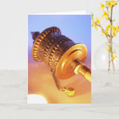 Tibetanisches Gebets-Rad Karte (Gelbe Blume)