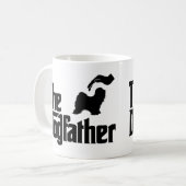 Tibetanisches Terrier Kaffeetasse (Vorderseite Links)