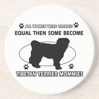 Tibetanisches Terrier-Mama-Entwurf Getränkeuntersetzer