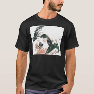 Tibetanisches Terrier-Porträt T-Shirt