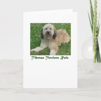 Tibeter-Regelkarte Karte