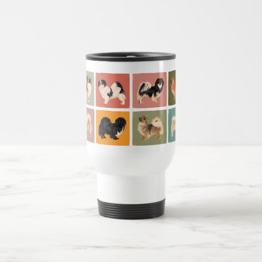 Tibeter Spaniel Travel Mug Reisebecher (Mittel)
