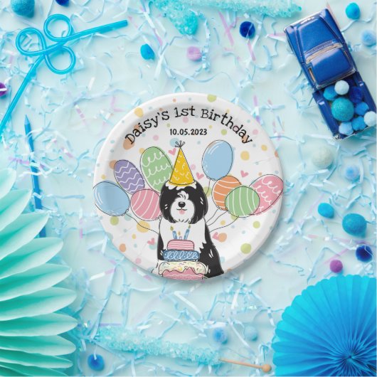 Tibeter Terrier Dog Birthday Party Paper Teller (Party)