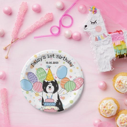 Tibeter Terrier Dog Birthday Party Paper Teller (Party)