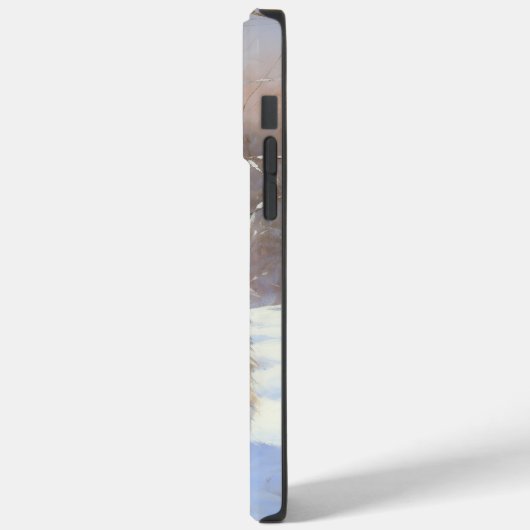 Tibeter Terrier Let It Snow Weihnachten Case-Mate iPhone Hülle (Rückseite / Links)