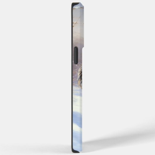 Tibeter Terrier Let It Snow Weihnachten Case-Mate iPhone Hülle (Rückseite / Rechts)