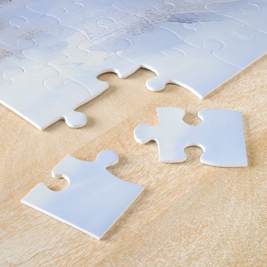 Tibeter Terrier Let It Snow Weihnachten Puzzle (Seite)