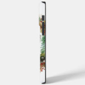 Tibeter Terrier Weihnachtskranz Festliche Jungfrau Case-Mate iPhone Hülle (Rückseite / Links)