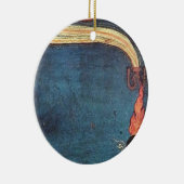 tibetisch-buddhistische Darstellung des Tummos Keramik Ornament (Rechts)