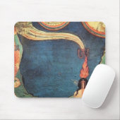 tibetisch-buddhistische Darstellung des Tummos Mousepad (Mit Mouse)