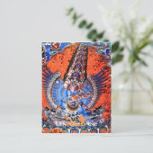 tibetisch-buddhistische Kunst (Chemckok Heruka) Postkarte (Stehend Vorderseite)