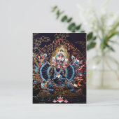 tibetisch-buddhistische Kunst (Chemckok Heruka) Postkarte (Stehend Vorderseite)