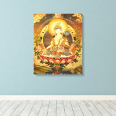 tibetisch-buddhistische Kunst Leinwanddruck (Insitu (Holzboden))