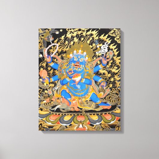 tibetisch-buddhistische Kunst Leinwanddruck (Vorderseite)