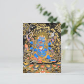 tibetisch-buddhistische Kunstpostkarte Postkarte (Stehend Vorderseite)