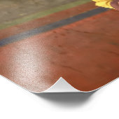 tibetisch-buddhistischer Mönch, der einen Jungen z Fotodruck (Ecke)