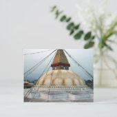 tibetisch-buddhistischer Stupa Postkarte (Stehend Vorderseite)