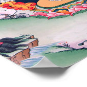 tibetisch-buddhistisches Kunstposter Poster (Ecke)