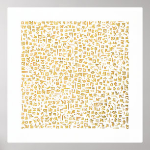 tibetisch foliendrucke