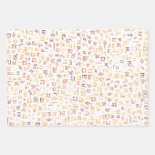 tibetisch geschenkpapier set (Vorderseite)