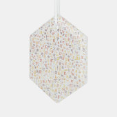 tibetisch ornament aus glas (Vorderseite Links)