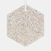 tibetisch ornament aus glas (Rückseite)